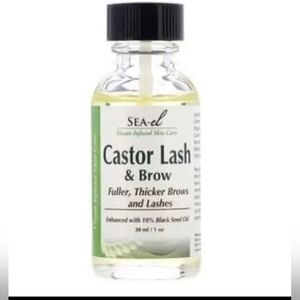 SEA-EL CASTOR LASH & BROW OIL FULLER, THICKER BROWS & LASHES 30ML/1 FL OZ